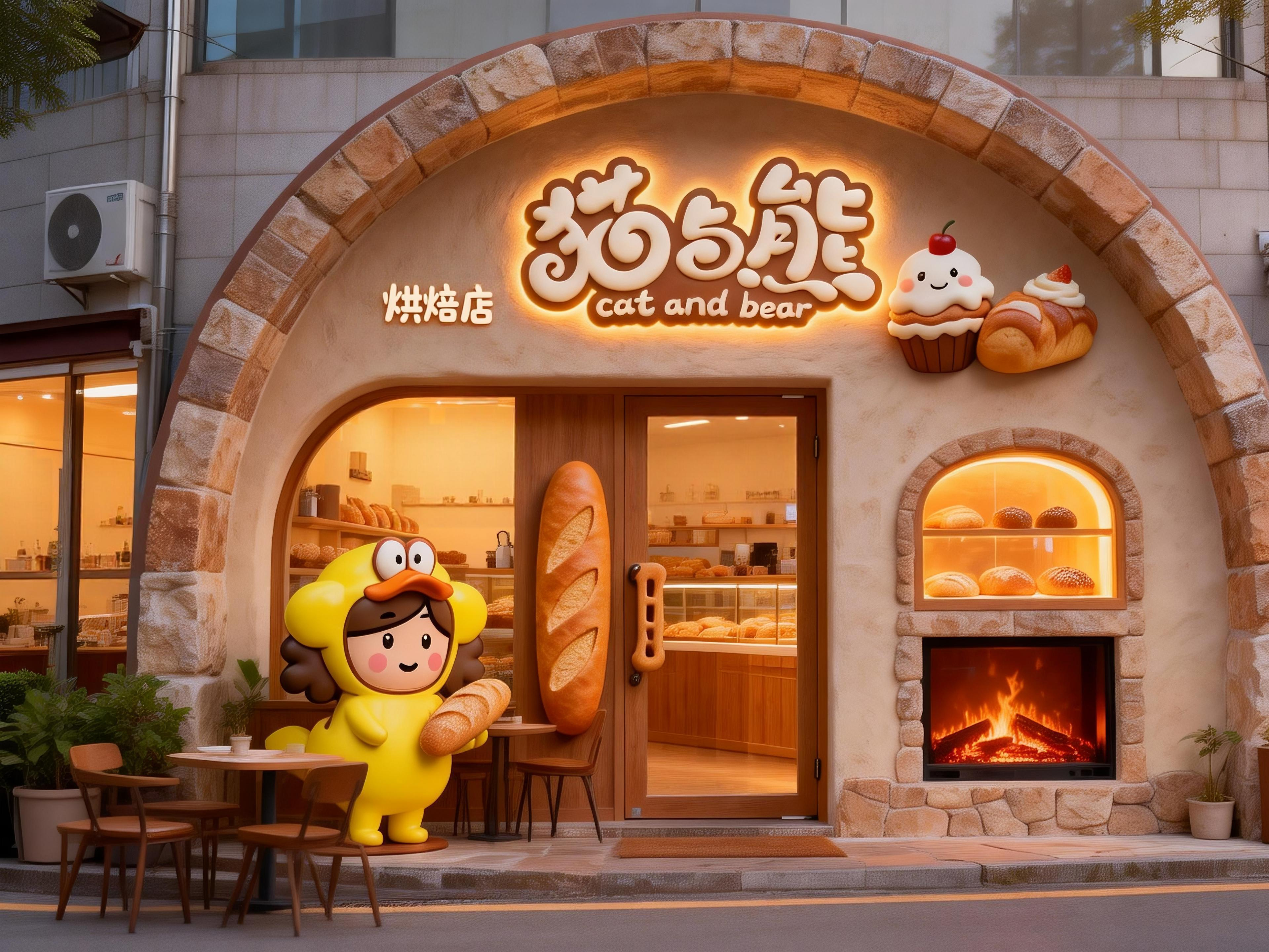 猫与熊烘焙店